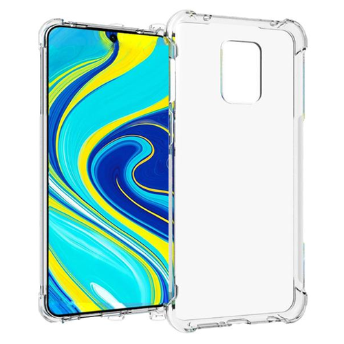 Накладка силиконовая BoraSCO Xiaomi Redmi Note 9 Clear фото 