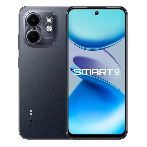 Телефон Infinix Smart 9 128Gb Ram 4Gb 4G  Metallic Black фото 