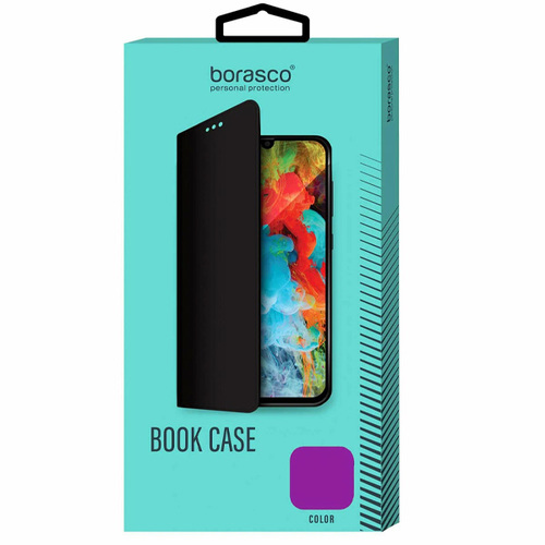 Чехол-книжка Borasco Book Case Tecno Spark 20/ 20C/ Go 2024/ POP 8 Purple фото 