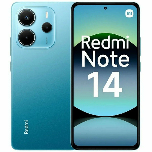 Телефон Xiaomi Redmi Note 14 128Gb Ram 6Gb 4G Ocean Blue фото 