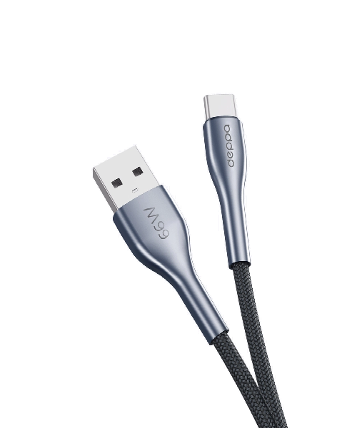 USB кабель Deppa Apollo Type-C 66W 1m Black (72604) фото 